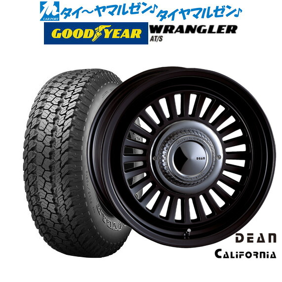 新品 オフロードタイヤ ホイール4本セットクリムソン ディーン カリフォルニア16インチ 6.0Jグッドイヤー ラングラー AT/S175/80R16｜カーポートマルゼン 店