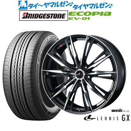 新品 サマータイヤ ホイール4本セット ウェッズ レオニス GX 16インチ 6.5J ブリヂストン ECOPIA エコピア EV-01 205/55R16