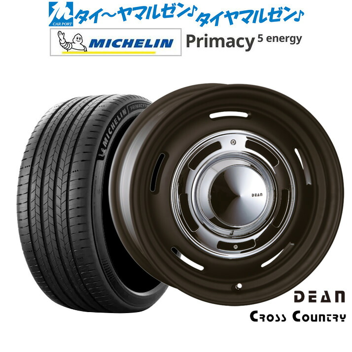 新品 サマータイヤ ホイール4本セットクリムソン ディーン クロスカントリー16インチ 7.0Jミシュラン プライマシー プライマシー5 energy205/60R16|カーポートマルゼン 店