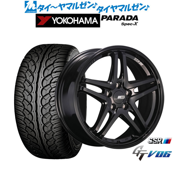 新品 サマータイヤ ホイール4本セットタナベ SSR GT V0618インチ 8.0Jヨコハマ PARADA パラダ Spec-X235/60R18｜カーポートマルゼン 店