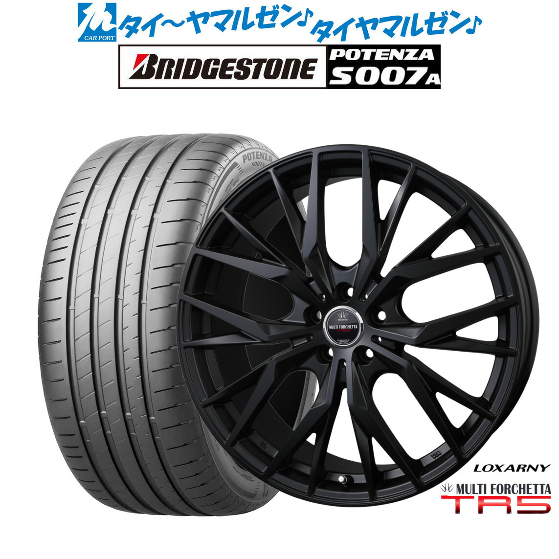 楽天市場】新品 サマータイヤ ホイール4本セットBADX ロクサーニ