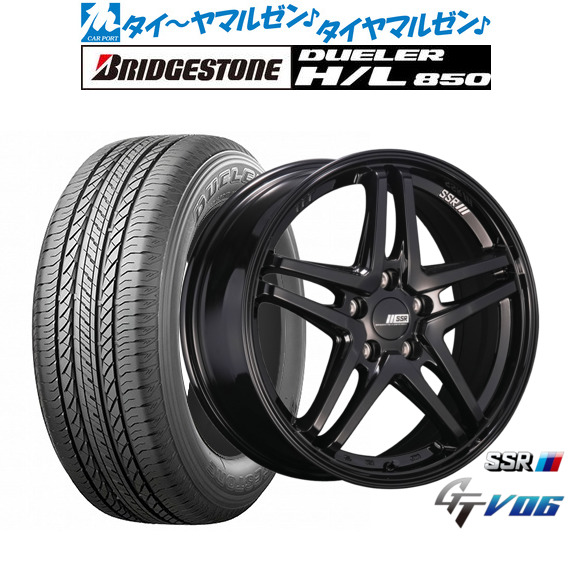 新品 サマータイヤ ホイール4本セットタナベ SSR GT V0618インチ 8.0Jブリヂストン DUELER デューラー H/L 850225/60R18｜カーポートマルゼン 店
