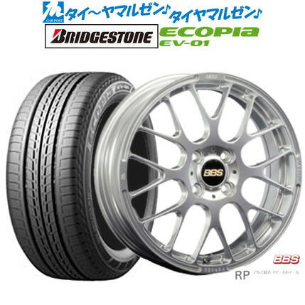 [ﾏﾗｿﾝ期間]P最大42倍&ｸｰﾎﾟﾝ配布 新品 サマータイヤ ホイール4本セット BBS JAPAN RP 15インチ 6.0J ブリヂストン ECOPIA エコピア EV-01 175/55R15 155,150円