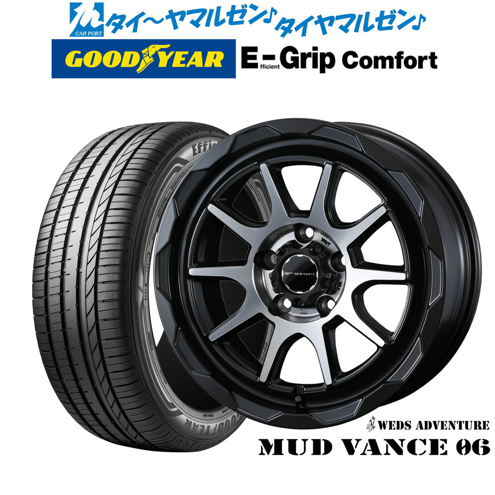 新品 サマータイヤ ホイール4本セットウェッズ アドベンチャー マッドヴァンス 0617インチ 7.0Jグッドイヤー エフィシエント グリップ コンフォート215/40R17|カーポートマルゼン 店