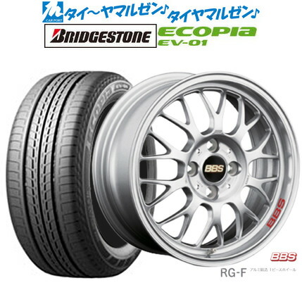 [ﾏﾗｿﾝ期間]P最大42倍&ｸｰﾎﾟﾝ配布 新品 サマータイヤ ホイール4本セット BBS JAPAN RG-F 16インチ 6.5J ブリヂストン ECOPIA エコピア EV-01 205/55R16