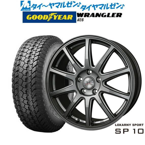 [18日]割引クーポン配布 新品 オフロードタイヤ ホイール4本セット BADX ロクサーニスポーツ SP10 16インチ 6.5J グッドイヤー ラングラー AT/S 225/70R16 60,775円