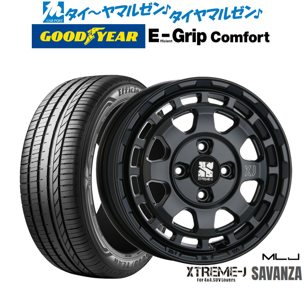 新品 サマータイヤ ホイール4本セット MLJ エクストリーム XJ07 14