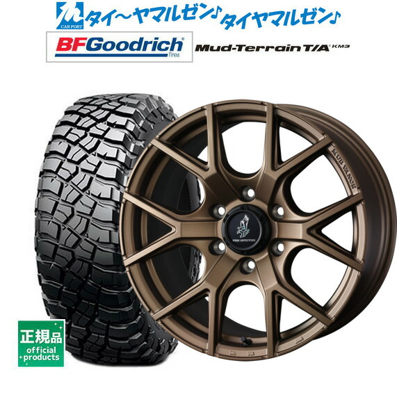 新品 サマータイヤ ホイール4本セット ウェッズ アドベンチャー マッドヴァンス SD 18インチ 8.0J BFグッドリッチ マッドテレーン T/A KM3 285/65R18
