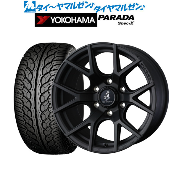 [18日]割引クーポン配布 新品 サマータイヤ ホイール4本セット ウェッズ アドベンチャー マッドヴァンス SD 20インチ 8.5J ヨコハマ PARADA パラダ Spec-X 275/55R20
