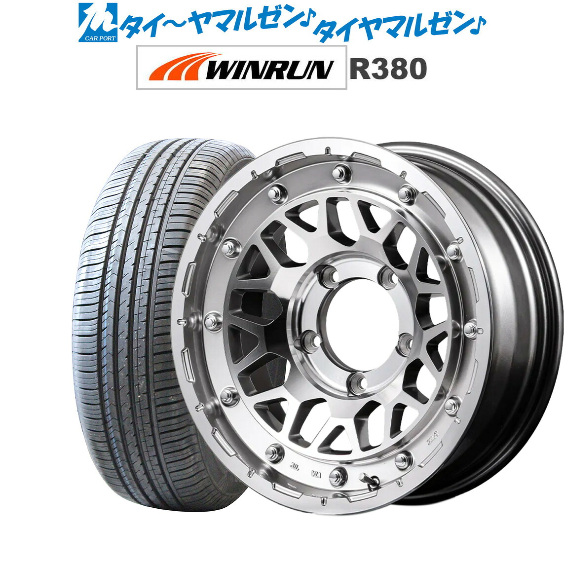 新品 サマータイヤ ホイール4本セット MID ナイトロパワー M29 スティンガー 16インチ 6.0J WINRUN ウインラン R380 215/65R16