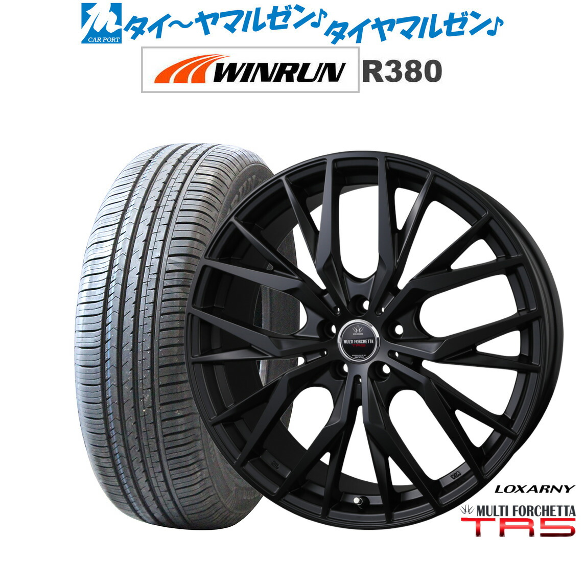 楽天市場】新品 サマータイヤ ホイール4本セットBADX ロクサーニ