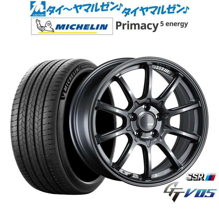 新品 サマータイヤ ホイール4本セットタナベ SSR GT V0518インチ 7.5Jミシュラン プライマシー プライマシー5 energy235/60R18｜カーポートマルゼン 店