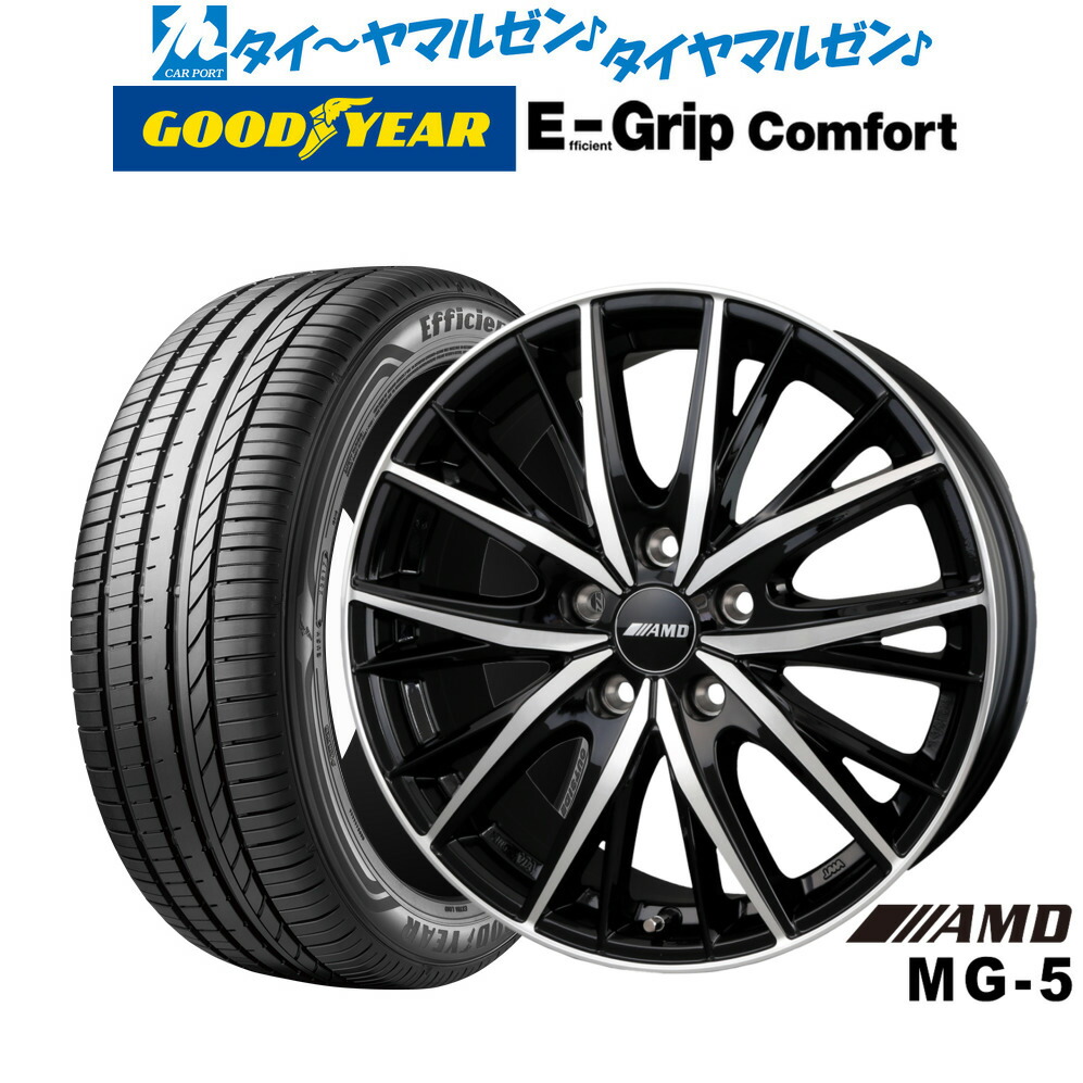 楽天市場】新品 サマータイヤ ホイール4本セットBADX AMD MG-517インチ