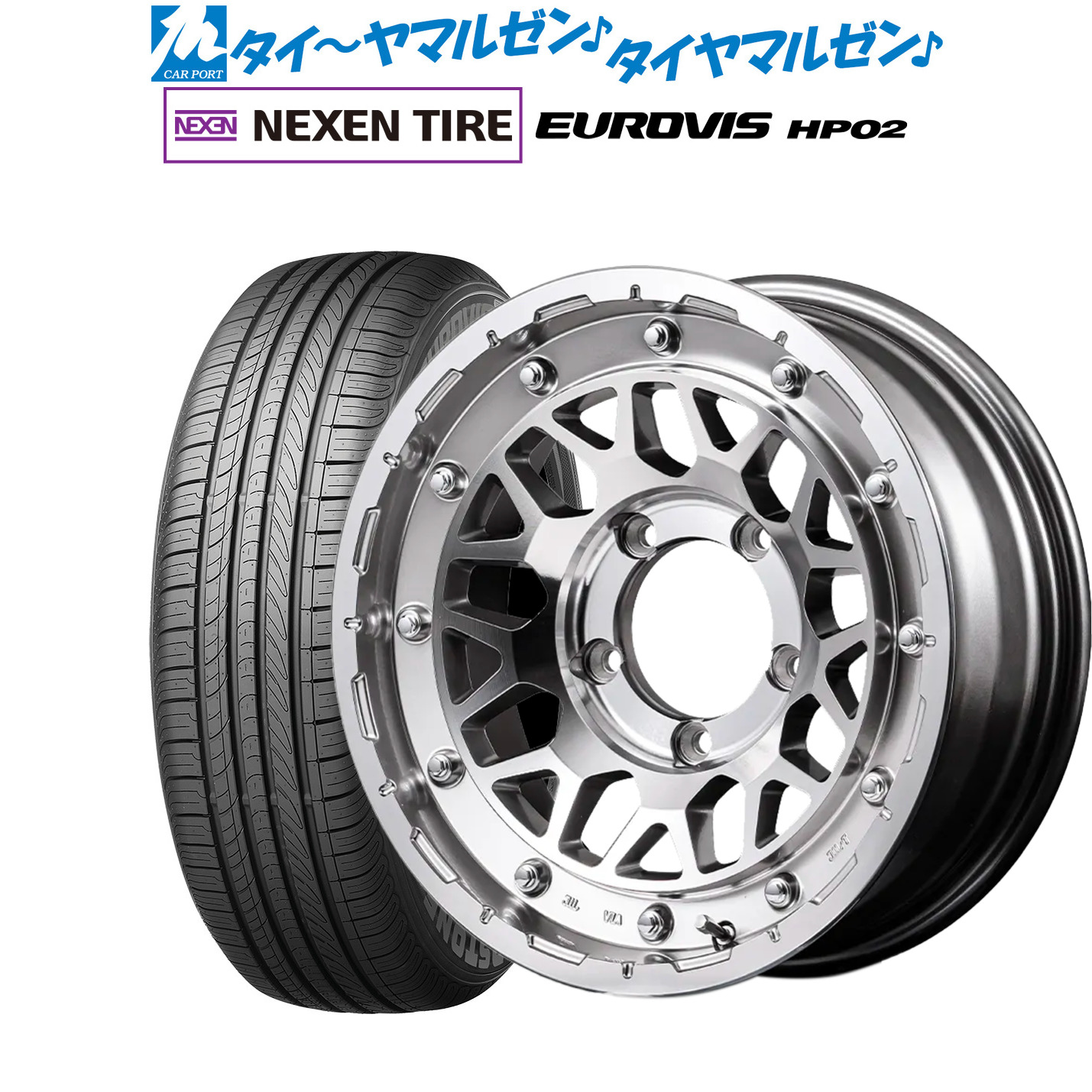新品 サマータイヤ ホイール4本セット MID ナイトロパワー M29 スティンガー 16インチ 6.0J NEXEN ネクセン ロードストーン ユーロビズ HP02 215/65R16