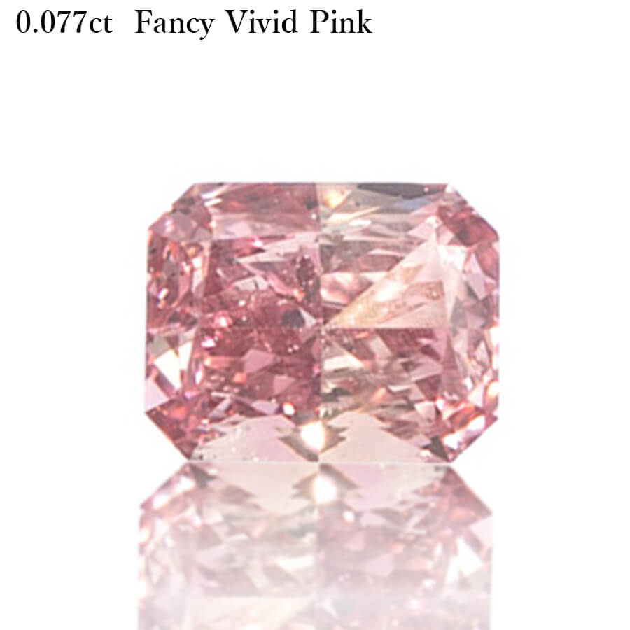 楽天市場】ピンクダイヤモンド ルース 天然 0.252カラット Fancy