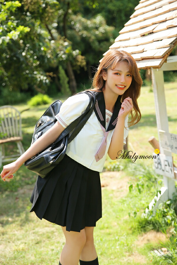即納 セーラー服 半袖 女子高生 制服 セット Jk コスプレ 学生服 コスプレ衣装 ネイビー 春 夏 ミニスカ プリーツスカート 高校生 可愛いコスプレ レディース 大人 女性 コスチューム マリームーン Malymoon 15 あす楽 Vmaphotographystudios Com