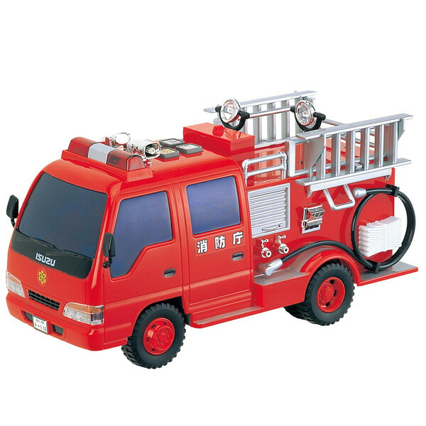 3歳からサウンドポンプ消防車 セール 特集 取寄品 T トイコー Toyco フリクションシリーズ 働く車 くるま 男の子向け 子供向け 車