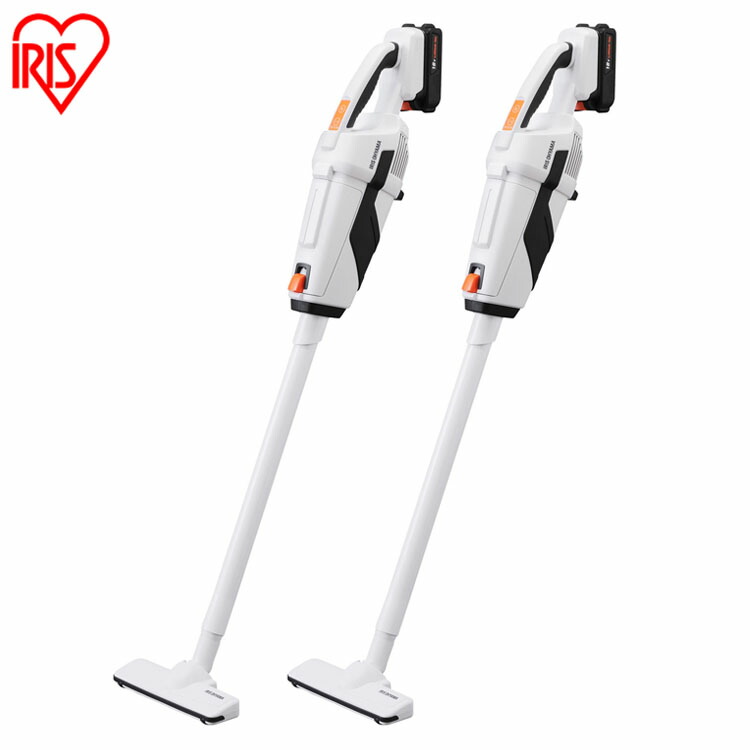 爆安プライス 楽天市場 充電式スティッククリーナー Jcl18 バッテリー2個送料無料 掃除機 スティッククリーナー クリーナー コードレス 紙パック式 紙パック 吸引力 2way 軽量 充電式 ハンディクリーナー ハンディークリーナー ハンディタイプ アイリスオーヤマ