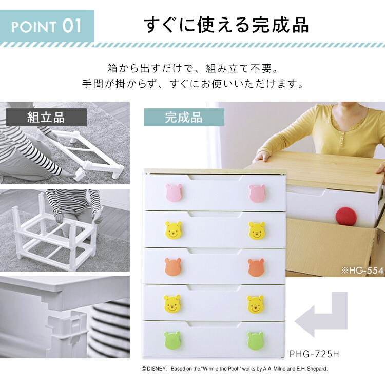 定番キャンバス チェスト 子供部屋 収納 完成品 5段 収納棚 プーさん かわいい キッズ 幅73cm Phg 725 送料無料 タンス ディズニー キャラクター ぷーさん おもちゃ収納 引き出し 洋服収納 カラフル たんす アイリスオーヤマ Disneyzone Taibachlibrary Org Uk