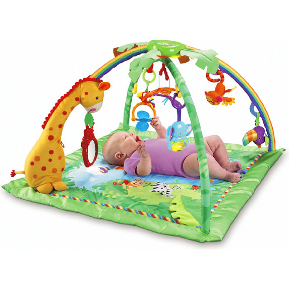 Mamababy From 0 Months Rain Forest Deluxe Gym K4562 Fisher