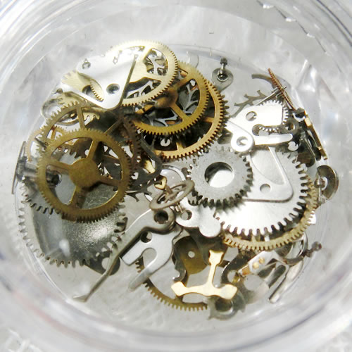 楽天市場 メール便ok 歯車 時計 スチームパンク 機械パーツ 工場 ゴールド シルバー クロム メタルパーツ ネイルアート Uvレジン 封入パーツ ネイリシャス