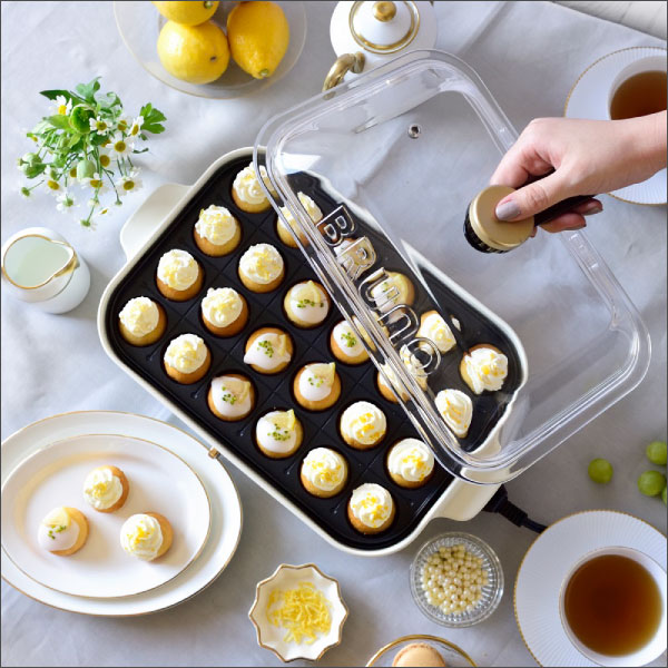 Bruno コンパクトホットプレート用 グラスリッド ガラス蓋 取っ手付 ふた フタ オプションパーツ Boe021 Glass Ocrmglobal Com