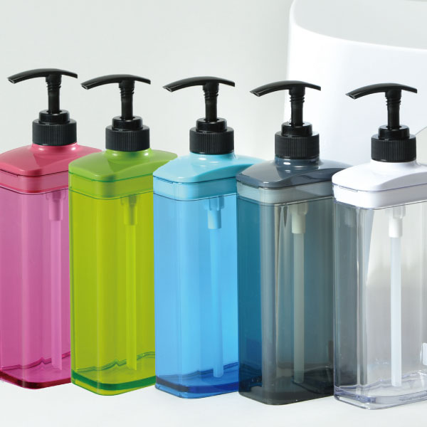 楽天市場 日本製 ソープディスペンサー ディスペンサー ボトル シャンプー ボディソープ コンディショナー ハンドソープボトル 詰め替えボトル キッチン ソープボトル 北欧 おしゃれ インテリア雑貨 詰め替え用 詰め替え容器 リッチェル Hayur ハユール シャンプー