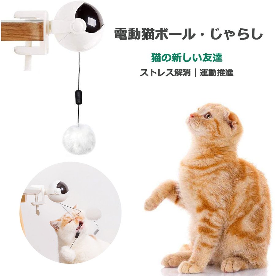 楽天市場 お得なクーポン付き 5 17迄 猫おもちゃ 電動 ボール 猫じゃらし 猫遊び 自動 ストレス解消 猫じゃらし 運動不足解消 猫のおもちゃ ネコ おもちゃ ママゴオンラインショップ