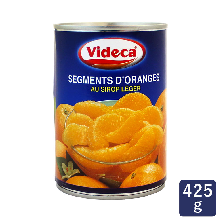 楽天市場】VIDECA オレンジスライス 皮付 400g 缶詰 ビデカ フルーツ缶