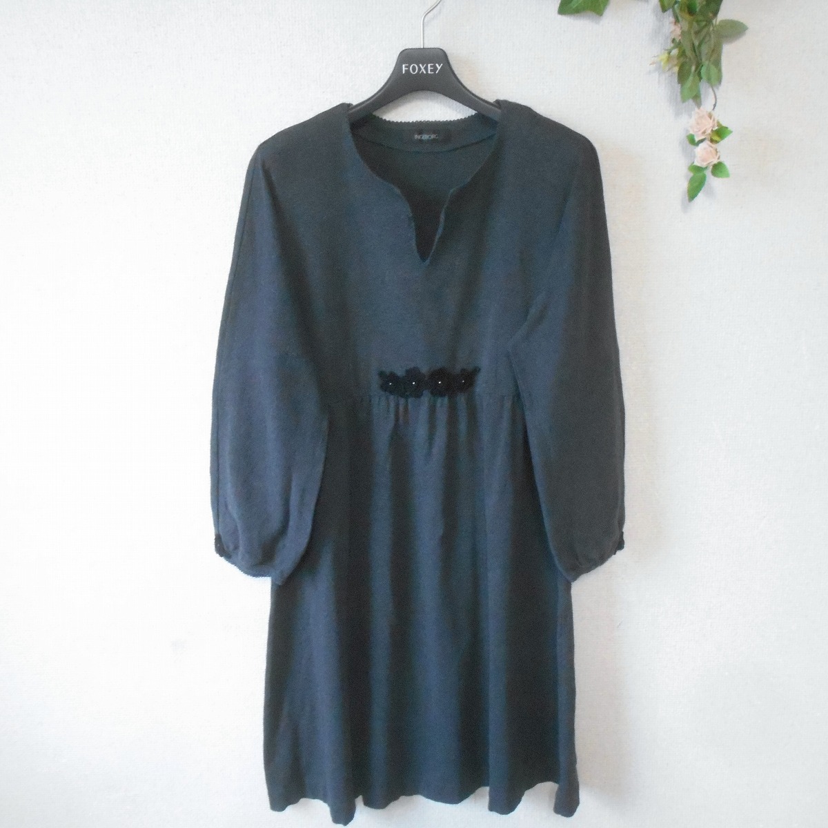 楽天市場】【中古】 INGEBORG / フロントボタンレースワンピース