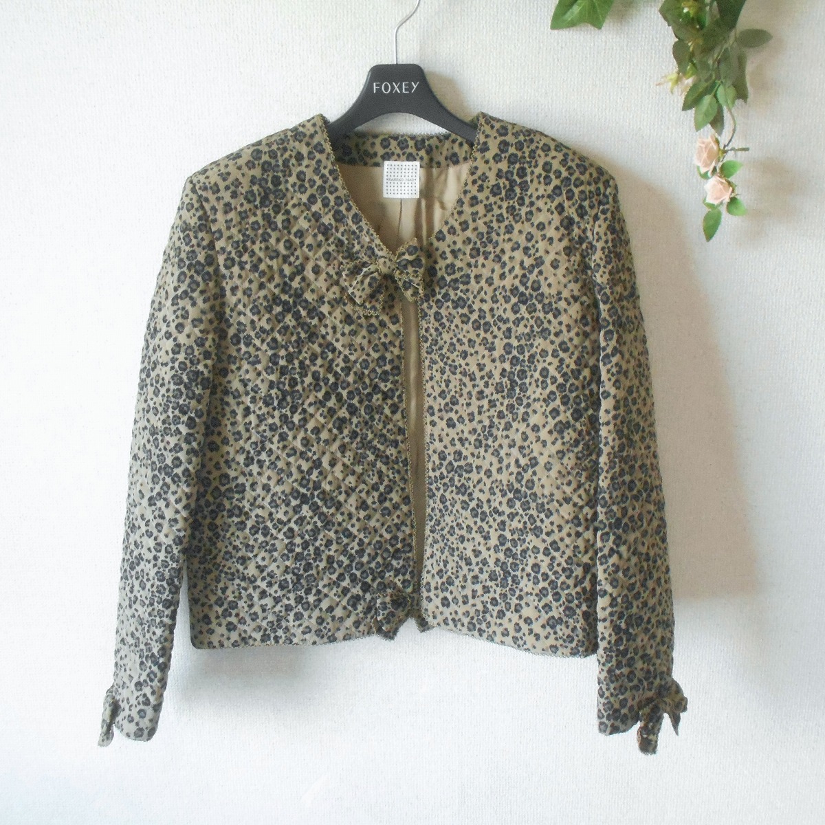 【中古】カネコイサオ KANEKO ISAO 否色つや 上衣 キルティング 毛の荒物 刷り上げる 先だつもの功