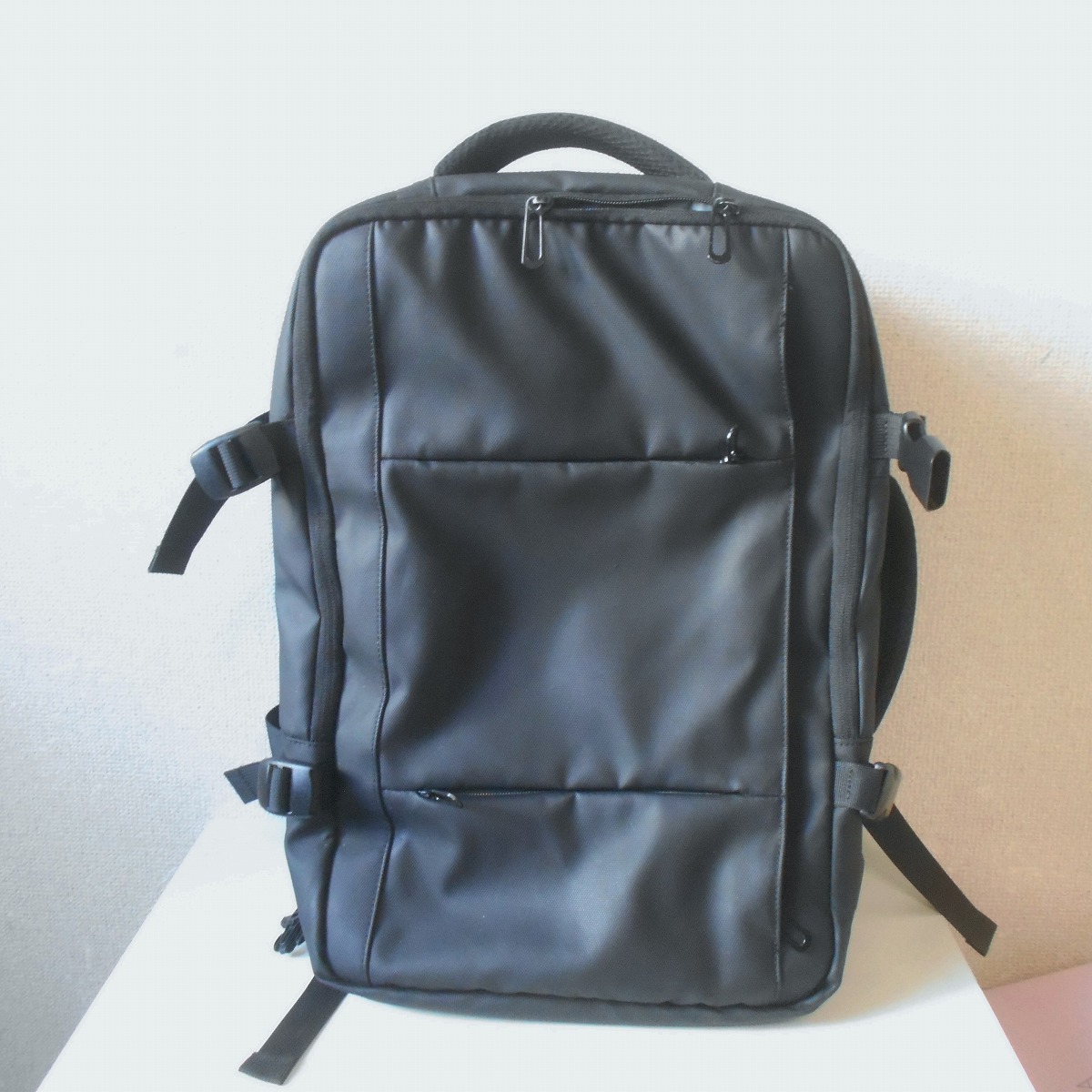 【中古】ＡＧＳ リュック バックパック ビジネスバッグ 2WAY パソコン メンズ 黒