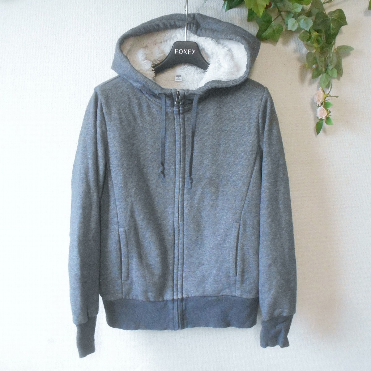 7AS2【MARNI UNIQLO】ジップアップ　ニットパーカー　古着used MarniジップアップニットパーカーXL UNIQLO - メルカリ