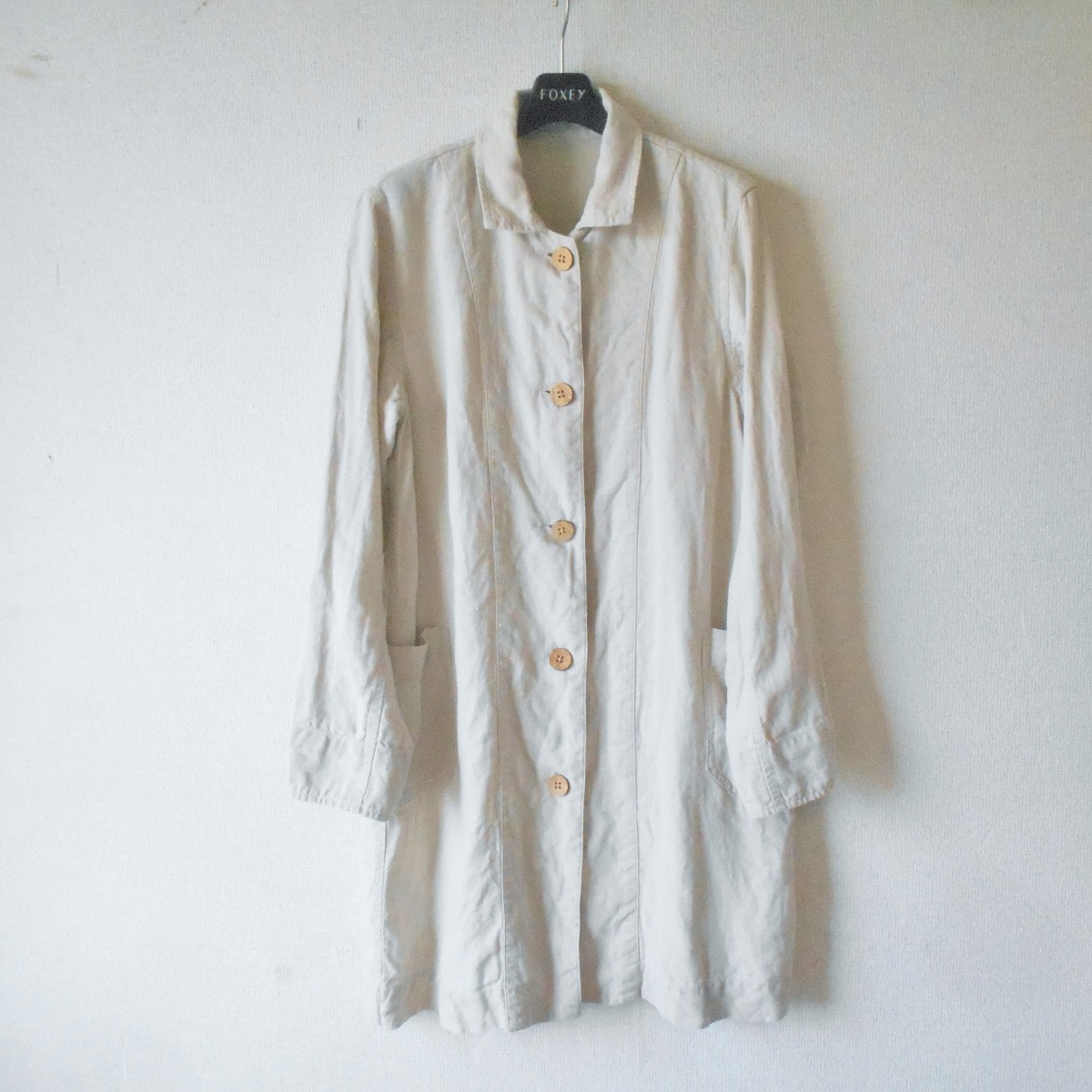 【中古】ダーマ 寄せあわせ DAMA collection 春 夏 厚地の外套 馬鹿でかい 大いさ LL 綿織物 100%