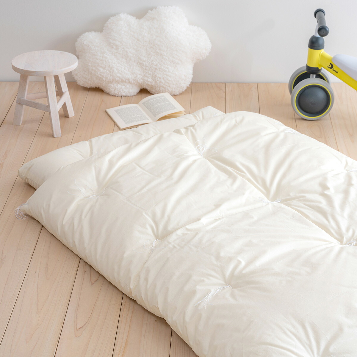 贈物差添え お眠り布団組み 日本製 保育園 棉混お昼寝ふとん4等級セット 綿100 包み隠し 掛け布団 敷き布団 送料無料 Marchesoni Com Br