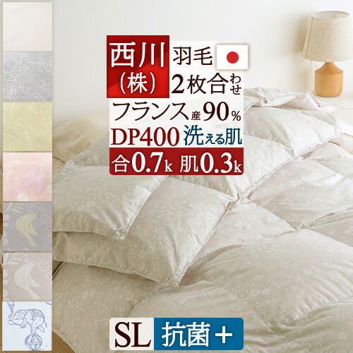 楽天市場】夏超得☆最大2万円OFFクーポン ダウンケット 西川