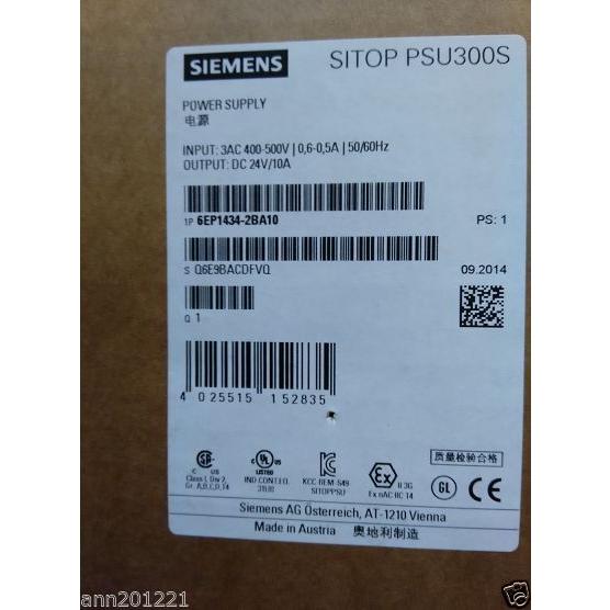 【新品 東京発 ★適格請求書発行可★】SIEMENS シーメンス 6EP1434-2BA10 【6ヶ月保証】|ヒマワリショップ