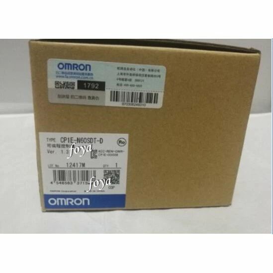 【新品 東京発 ★適格請求書発行可★】OMRON オムロン CP1E-N60SDT1-D【６ヶ月保証】