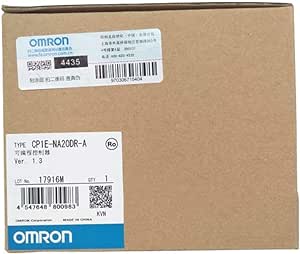 【新品 東京発 ★適格請求書発行可★】OMRON オムロン CP1E-NA20DR-A Ver 1.3 or 1.1 用プログラマブル コントローラ 【６ヶ月保証】