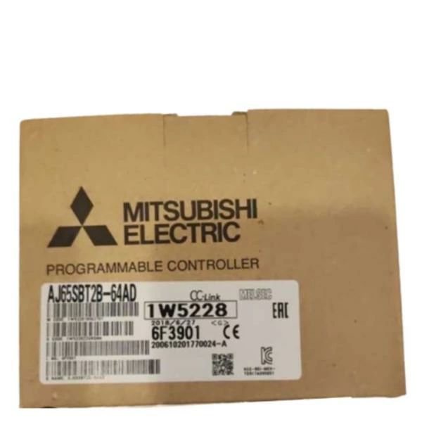 【新品 東京発 ★適格請求書発行可★】三菱電機 AJ65SBT2B-64AD CC-Linkアナログ－ディジタル変換ユニット (4チャンネル) (DC入力/ディジタル出力) (2ピース端子台タイプ) NN【６ヶ月保証】 115,000円