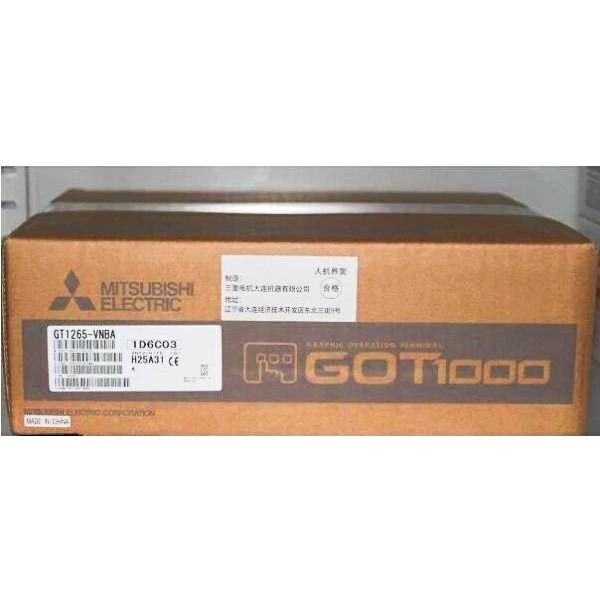 【新品 東京発 ★適格請求書発行可★】MITSUBISHI/三菱 タッチパネル GT1265-VNBA【６ヶ月保証】