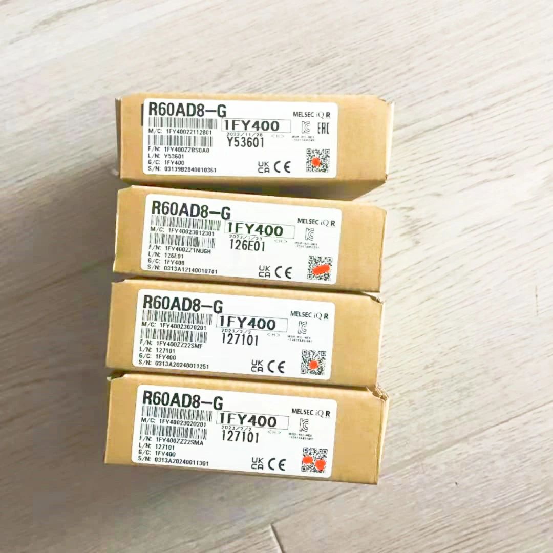 【新品 東京発 ★適格請求書発行可★】三菱電機 R60AD8-G チャンネル間絶縁アナログ-デジタル変換ユニット (アナログ入力点数: 8点) (デジタル出力: 16ビットバイナリ) (40ピンコネクタ) NN【6ヶ月保証】