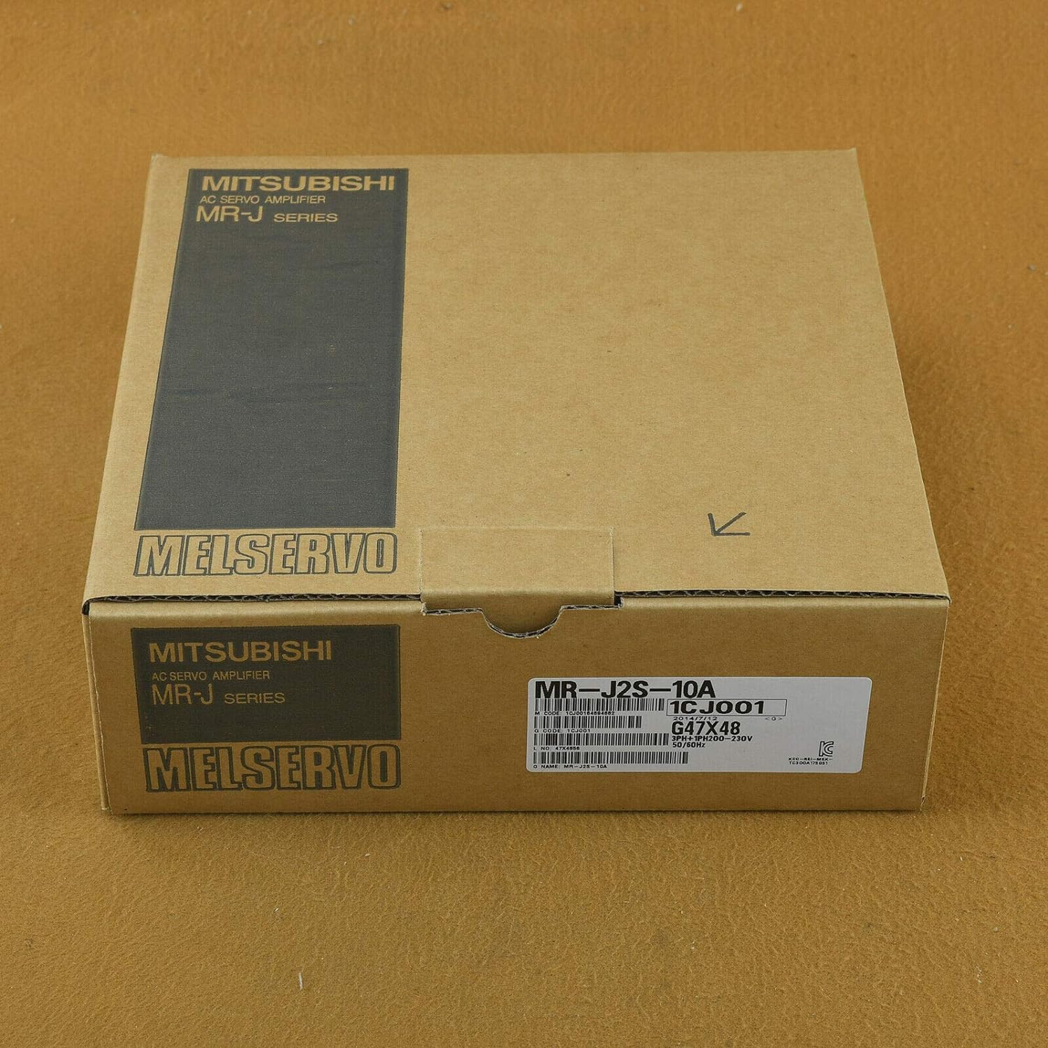 【新品 東京発 ★適格請求書発行可★】MR-J2S-10A サーボアンプ MELSERVO-J2-Superシリーズ 汎用インタフェース【６ヶ月保証】