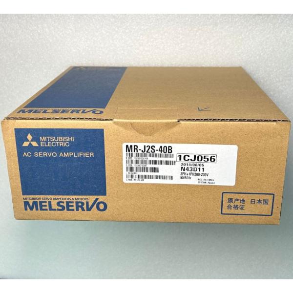 【新品 日本の首都発 ★適当お願いごと書振り出し可★】MR-J2S-40B サーボアンプリファイアー MR-J2S続きもの【６ヶ月引き受ける】