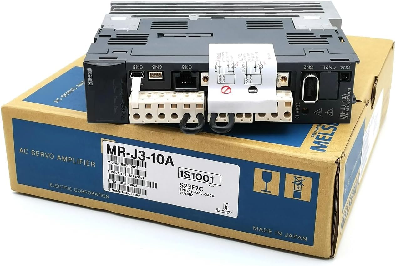 【新品 東京発 ★適格請求書発行可★】MITSUBISHI/三菱 MR-J3-10Aサーボドライブ【６ヶ月保証】