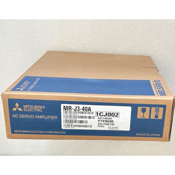 【新品 東京発 ★適格請求書発行可★】MITSUBISHI 三菱機電 MR-J3-40A ACサーボアンプ【6ヶ月保証】|ヒマワリショップ