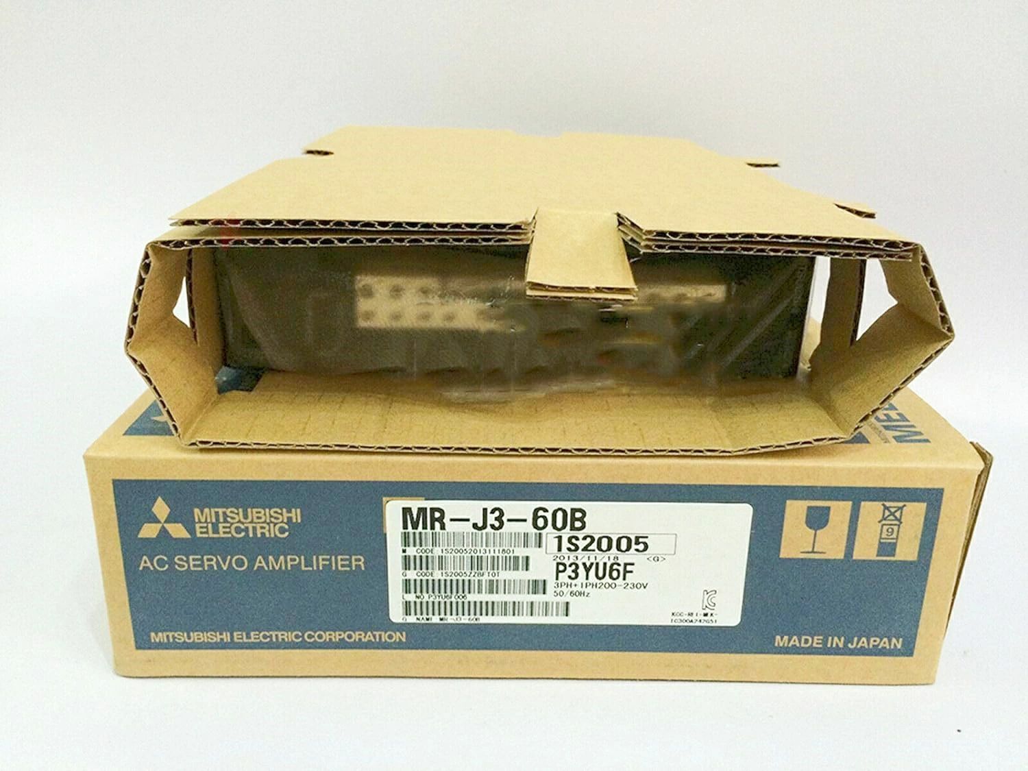 【新品 東京発 ★適格請求書発行可★】MITSUBISHI 三菱機電 MR-J3-60B サーボアンプ【６ヶ月保証】