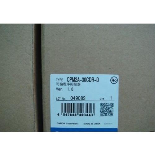 【新品 東京発 ★適格請求書発行可★】OMRON CPM2A-30CDR-D CPM2A30CDR-Dオムロン【６ヶ月保証】