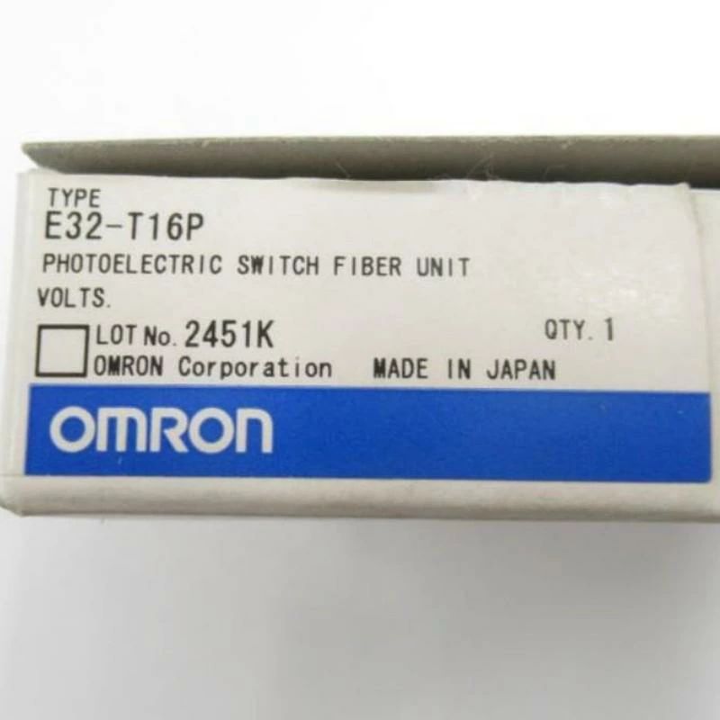 【新品 東京発 ★適格請求書発行可★】OMRON オムロン E32-T16P ファイバセンサ【６ヶ月保証】