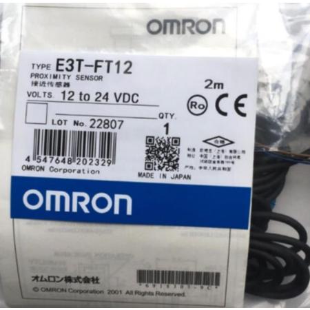 【新品 東京発 ★適格請求書発行可★】OMRON オムロン E3T-FT12 2M 超小型・超薄型アンプ内蔵形光電センサ【６ヶ月保証】